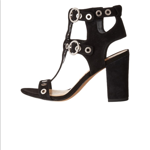 Sam Edelman Shoes - SAM EDELMAN Eyda Dress Sandal Suede Heel